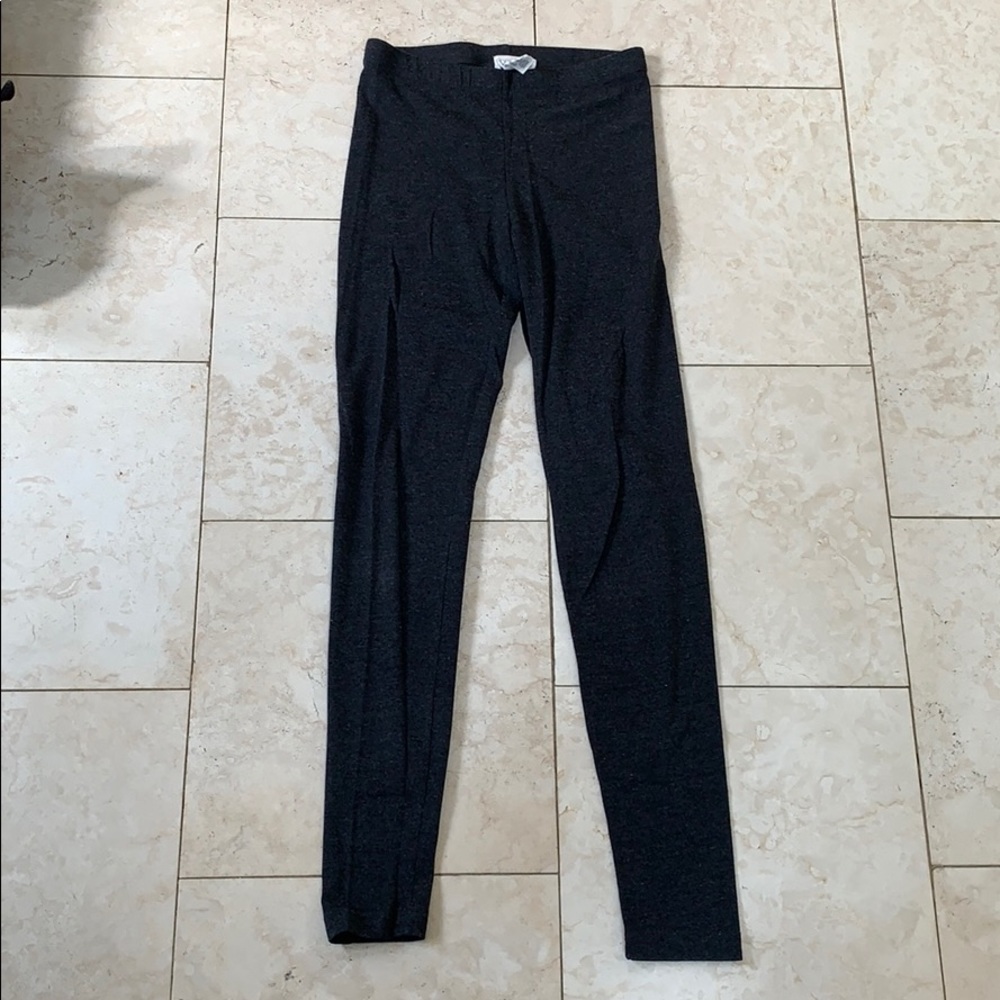 Forever 21 dark gray leggings size extra small